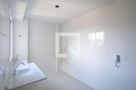 Cozinha e Área de Serviço de apartamento à venda com 2 quartos, 42m² em Santa Branca, Belo Horizonte