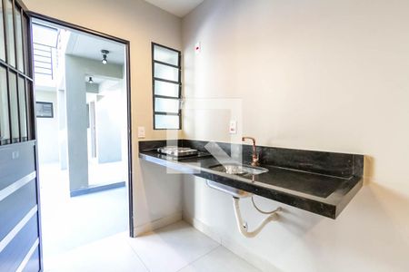 Cozinha de kitnet/studio para alugar com 1 quarto, 20m² em Vila Marlene, São Bernardo do Campo