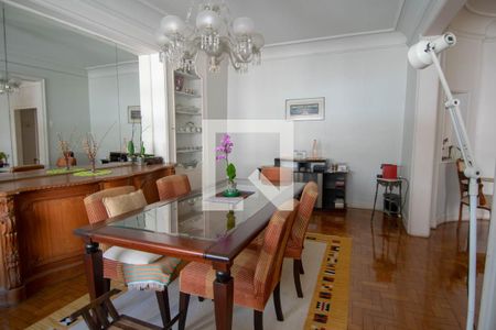 Sala de Jantar de apartamento à venda com 4 quartos, 215m² em Copacabana, Rio de Janeiro