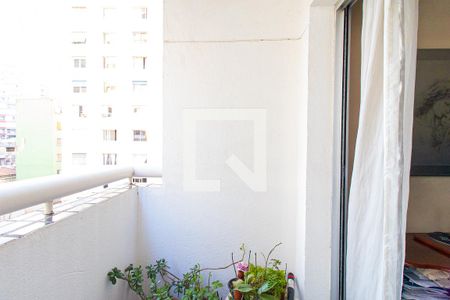 Varanda de apartamento à venda com 1 quarto, 38m² em Consolação, São Paulo