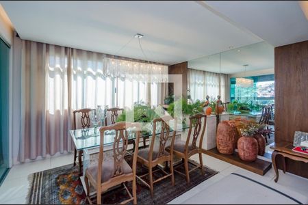 Sala 1 de apartamento à venda com 3 quartos, 160m² em Santa Lúcia, Belo Horizonte