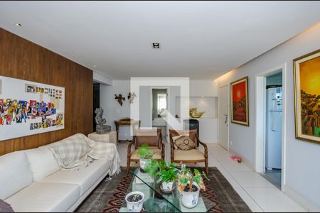 Sala 1 de apartamento à venda com 3 quartos, 160m² em Santa Lúcia, Belo Horizonte