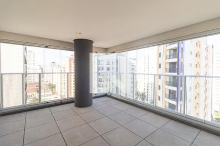 Varanda de apartamento à venda com 1 quarto, 64m² em Pinheiros, São Paulo