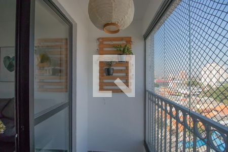 Varanda da Sala  de apartamento para alugar com 2 quartos, 55m² em Vila Santa Catarina, São Paulo