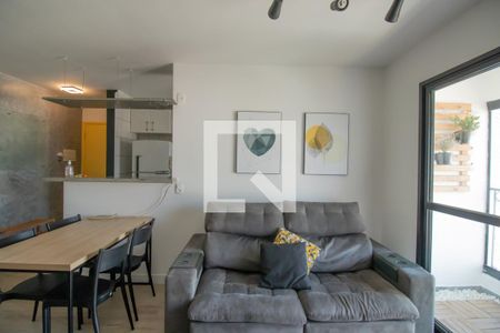 Sala  de apartamento para alugar com 2 quartos, 55m² em Vila Santa Catarina, São Paulo