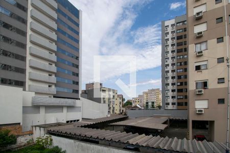 Vista da Sala de apartamento à venda com 1 quarto, 40m² em Santana, Porto Alegre