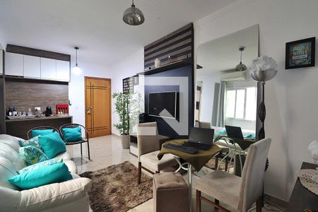 Sala de apartamento à venda com 2 quartos, 130m² em Vila Valparaiso, Santo André