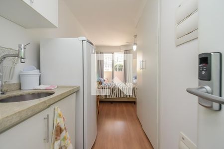 Entrada de kitnet/studio para alugar com 1 quarto, 18m² em Jardim Paulista, São Paulo