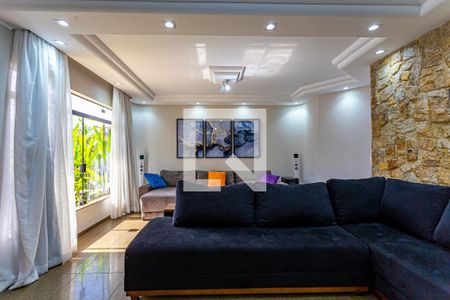 Sala de casa à venda com 3 quartos, 500m² em Jardim Stella, Santo André