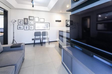 Sala de apartamento à venda com 1 quarto, 48m² em Independência, Porto Alegre