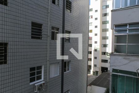 Vista de kitnet/studio para alugar com 1 quarto, 21m² em Boqueirão, Santos