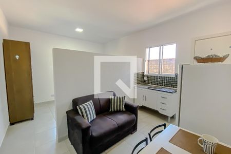 Sala e Cozinha de kitnet/studio para alugar com 1 quarto, 35m² em Parque da Mooca, São Paulo