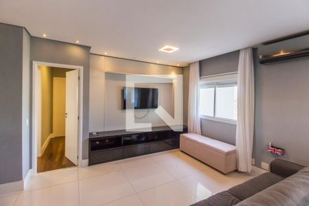 Sala de TV de apartamento para alugar com 3 quartos, 145m² em Alphaville, Santana de Parnaíba
