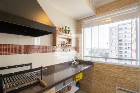 Varanda Gourmet de apartamento à venda com 2 quartos, 62m² em Vila Barros, Guarulhos