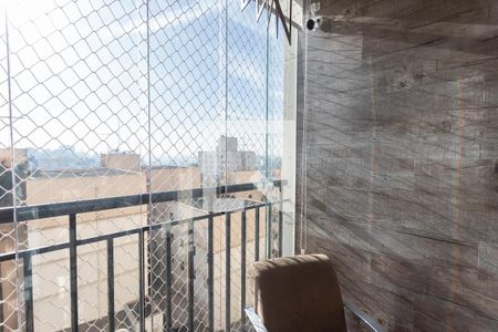 Varanda da sala de apartamento à venda com 2 quartos, 52m² em Centro, Diadema