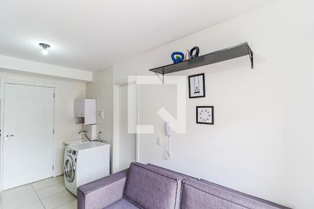 Sala de apartamento para alugar com 1 quarto, 30m² em Jardim Caravelas, São Paulo