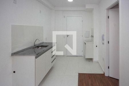 Cozinha de apartamento para alugar com 1 quarto, 28m² em Vila Tolstoi, São Paulo