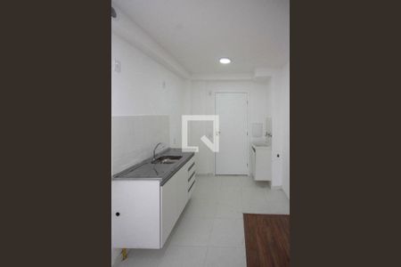 Cozinha de apartamento para alugar com 1 quarto, 28m² em Vila Tolstoi, São Paulo