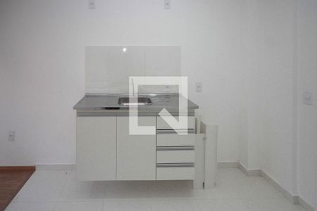 Cozinha de apartamento para alugar com 1 quarto, 28m² em Vila Tolstoi, São Paulo