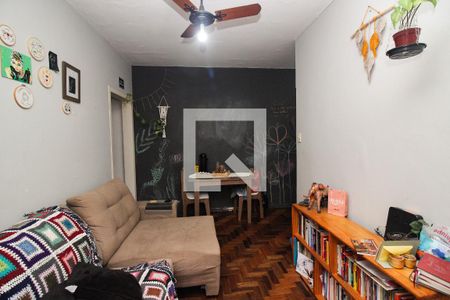 Sala de apartamento à venda com 1 quarto, 43m² em Cidade Baixa, Porto Alegre