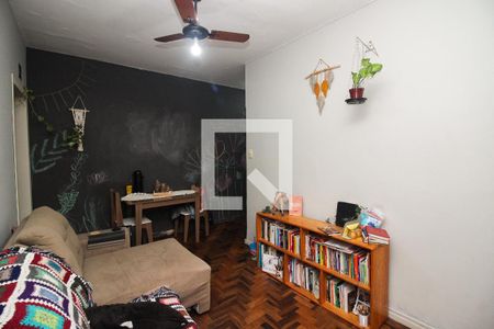 Sala de apartamento à venda com 1 quarto, 43m² em Cidade Baixa, Porto Alegre