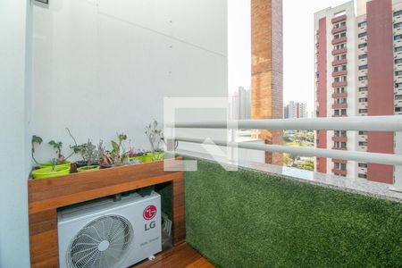 Varanda Sala de apartamento à venda com 2 quartos, 180m² em Jardim Anália Franco, São Paulo