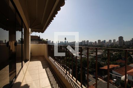 varanda de apartamento à venda com 3 quartos, 287m² em Brooklin, São Paulo
