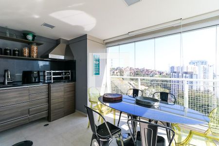 Varanda Gourmet de apartamento à venda com 2 quartos, 80m² em Vila Andrade, São Paulo