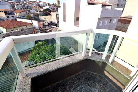 Sacada do Quarto 1 de apartamento à venda com 2 quartos, 80m² em Vila Curuçá, Santo André