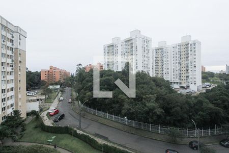 Vista sala de apartamento à venda com 3 quartos, 68m² em Jardim Carvalho, Porto Alegre