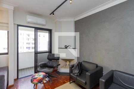 Sala de apartamento para alugar com 3 quartos, 79m² em Brooklin Paulista, São Paulo