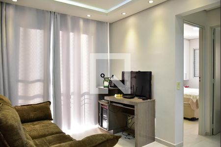 Sala de apartamento para alugar com 2 quartos, 48m² em Jardim Nova Hortolândia I, Hortolândia