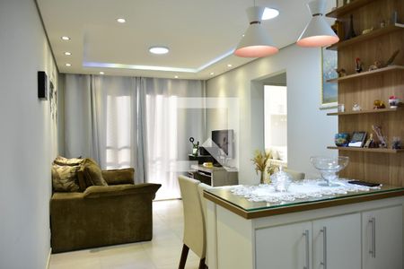 Sala de apartamento para alugar com 2 quartos, 48m² em Jardim Nova Hortolândia I, Hortolândia