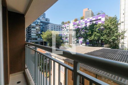 Varanda de apartamento para alugar com 1 quarto, 31m² em Pinheiros, São Paulo