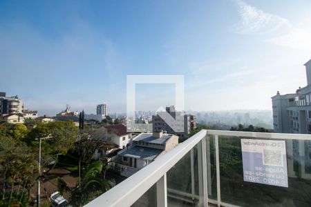 Varanda da Sala de apartamento à venda com 3 quartos, 193m² em Santa Tereza, Porto Alegre