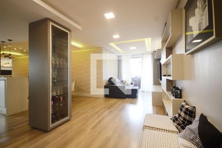 Sala de estar de apartamento para alugar com 3 quartos, 105m² em Coloninha, Florianópolis