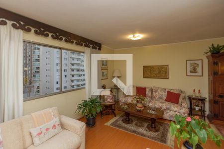 Sala de apartamento à venda com 4 quartos, 152m² em Campo Belo, São Paulo