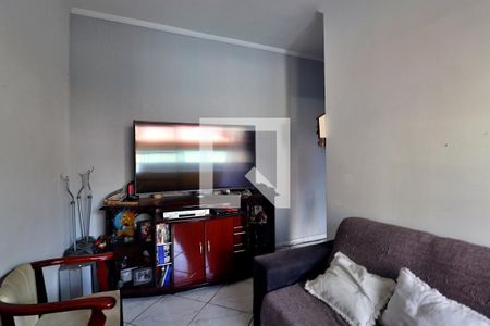 Sala de apartamento à venda com 3 quartos, 90m² em Vila Curuca, Santo André