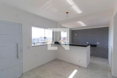 Sala/Cozinha de apartamento à venda com 2 quartos, 42m² em Cidade Patriarca, São Paulo