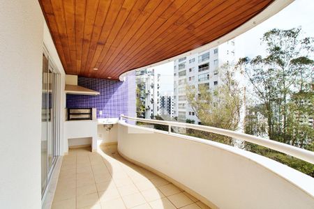 Varanda da Sala de apartamento para alugar com 2 quartos, 130m² em Vila Andrade, São Paulo