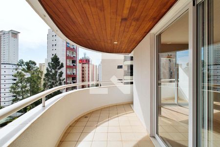 Varanda da Sala de apartamento para alugar com 2 quartos, 130m² em Vila Andrade, São Paulo