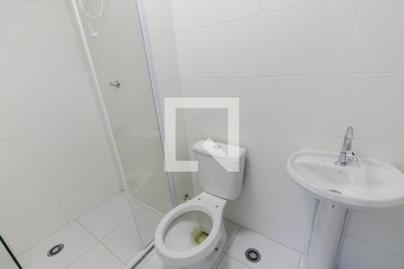 Banheiro da Suíte de apartamento para alugar com 1 quarto, 31m² em Bom Retiro, São Paulo