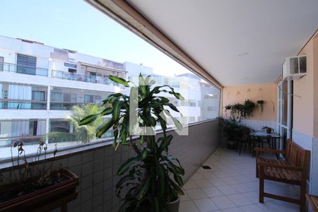 Varanda de apartamento à venda com 4 quartos, 130m² em Recreio dos Bandeirantes, Rio de Janeiro