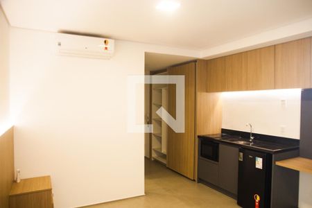 Cozinha de apartamento para alugar com 1 quarto, 25m² em Consolação, São Paulo