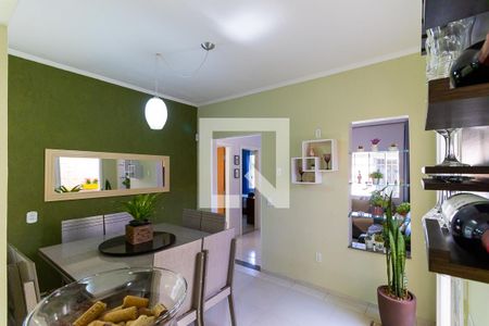 Sala de jantar de casa à venda com 3 quartos, 135m² em Chácara da Barra, Campinas