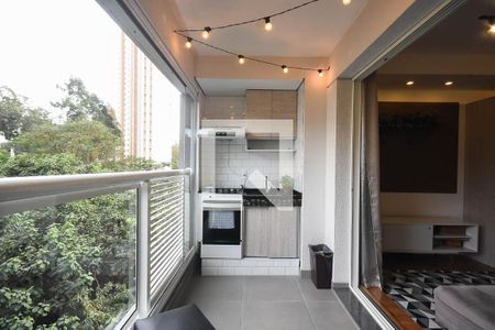 Varanda de apartamento para alugar com 1 quarto, 39m² em Vila Andrade, São Paulo