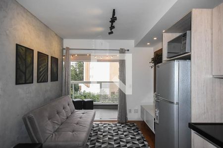 Sala de apartamento para alugar com 1 quarto, 39m² em Vila Andrade, São Paulo