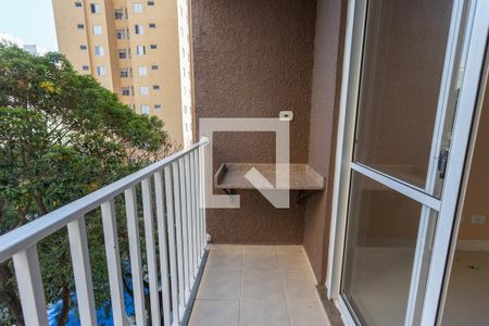 Varanda da sala de apartamento à venda com 3 quartos, 69m² em Centro, Diadema