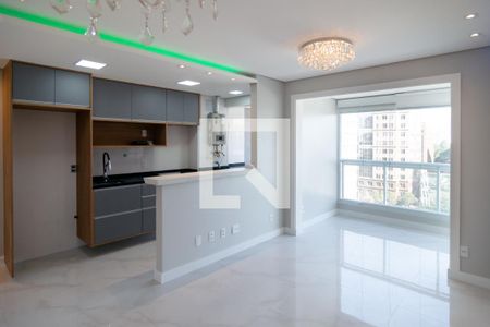 Sala de apartamento à venda com 2 quartos, 62m² em Chácara Santo Antônio (zona Sul), São Paulo