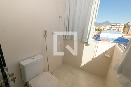 Banheiro da Suíte de apartamento para alugar com 3 quartos, 120m² em Rio Comprido, Rio de Janeiro
